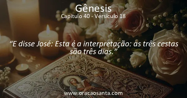 Gênesis 40:18