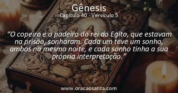Gênesis 40:5