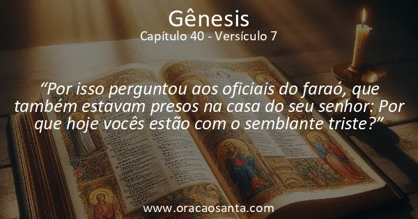 Gênesis 40:7