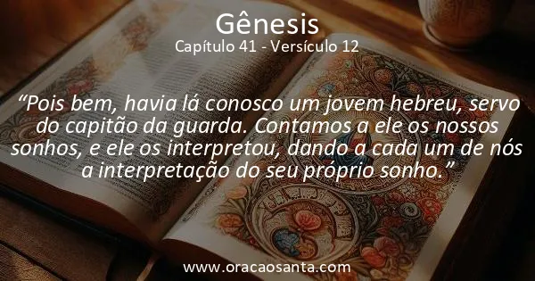 Gênesis 41:12