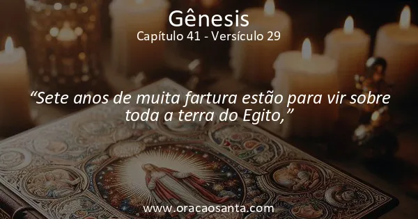 Gênesis 41:29