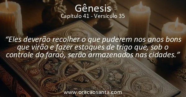 Gênesis 41:35