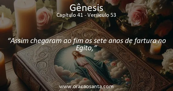 Gênesis 41:53