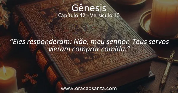 Gênesis 42:10