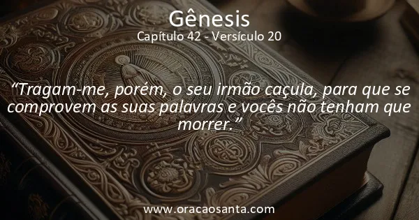 Gênesis 42:20