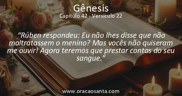 Gênesis 42:22