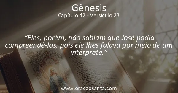Gênesis 42:23
