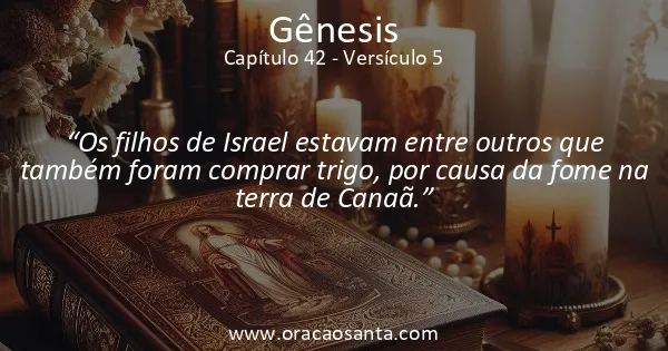 Gênesis 42:5