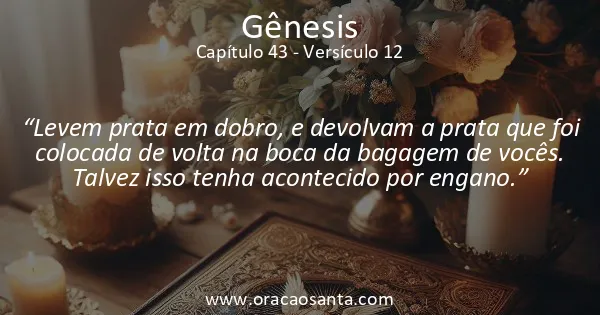 Gênesis 43:12