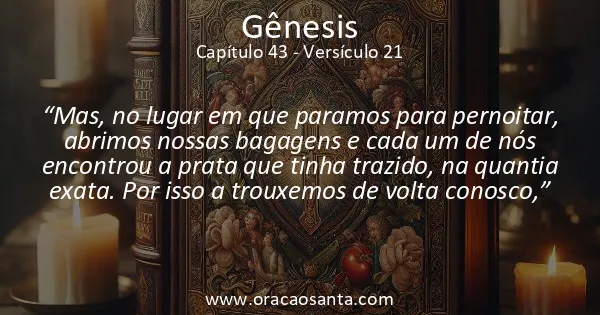 Gênesis 43:21