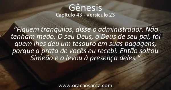 Gênesis 43:23