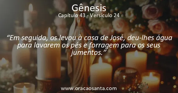 Gênesis 43:24