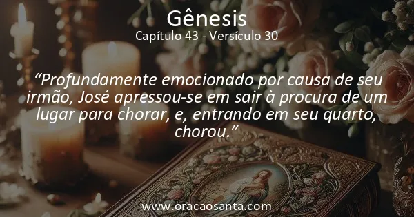 Gênesis 43:30
