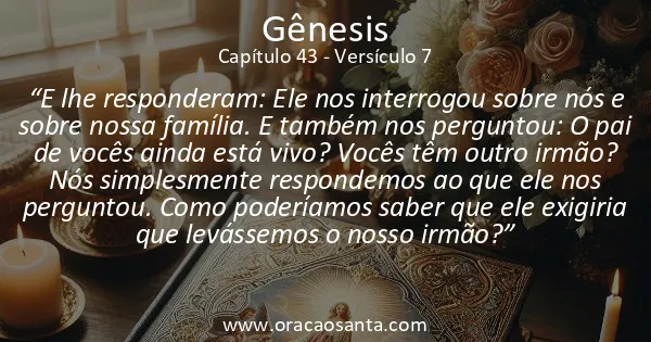 Gênesis 43:7