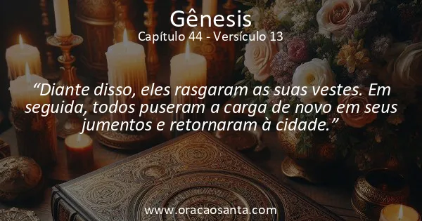 Gênesis 44:13