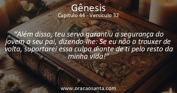 Gênesis 44:32