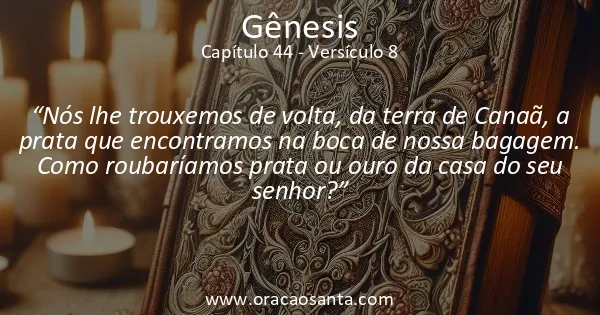Gênesis 44:8