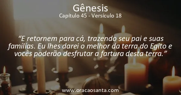 Gênesis 45:18