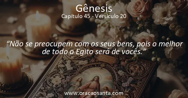 Gênesis 45:20