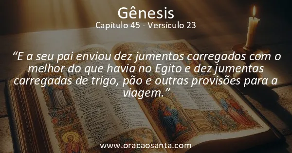 Gênesis 45:23