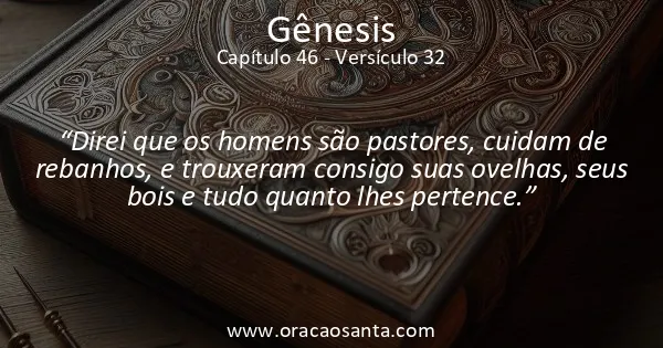 Gênesis 46:32
