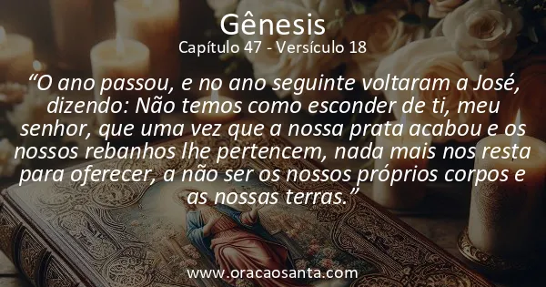 Gênesis 47:18