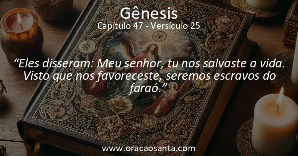 Gênesis 47:25