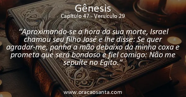 Gênesis 47:29