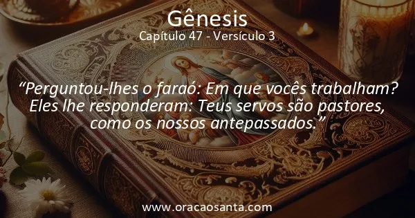 Gênesis 47:3