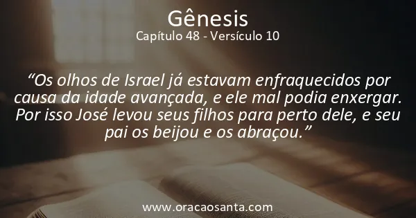 Gênesis 48:10