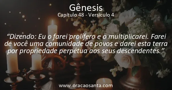 Gênesis 48:4