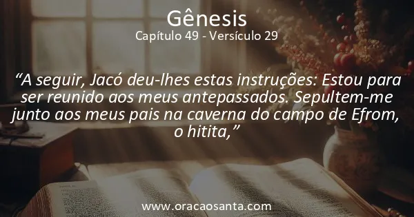 Gênesis 49:29
