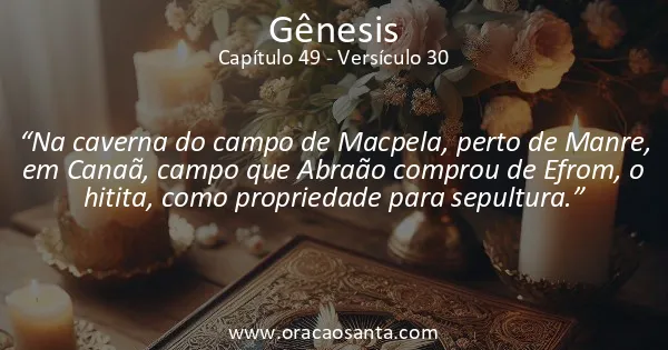 Gênesis 49:30