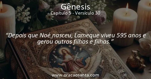 Gênesis 5:30