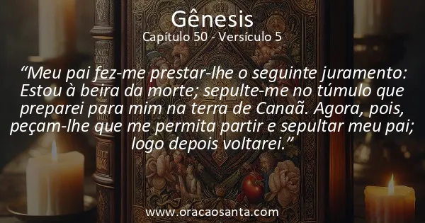 Gênesis 50:5