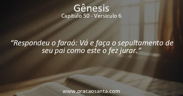 Gênesis 50:6