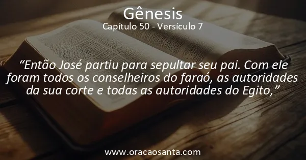 Gênesis 50:7