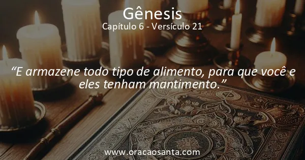 Gênesis 6:21