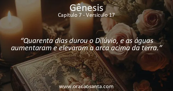 Gênesis 7:17