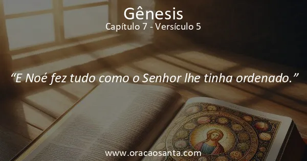 Gênesis 7:5