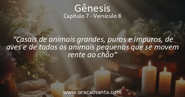 Gênesis 7:8