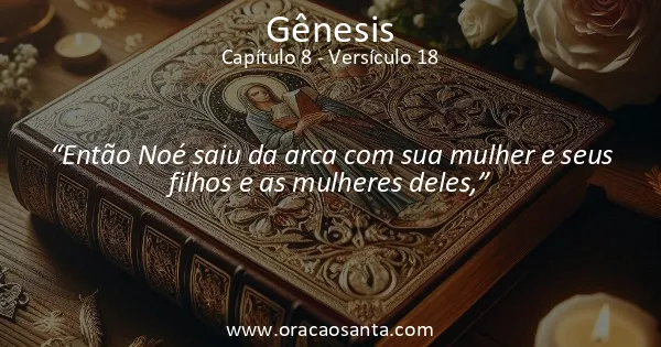 Gênesis 8:18