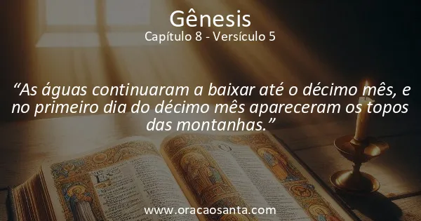 Gênesis 8:5