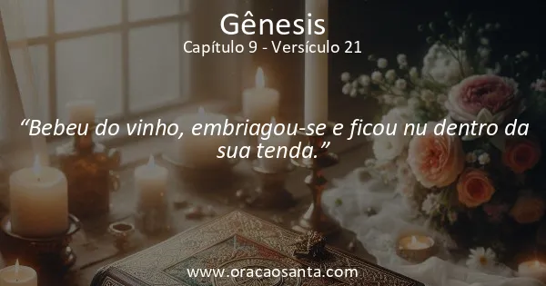 Gênesis 9:21