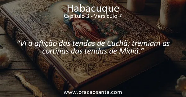 Habacuque 3:7