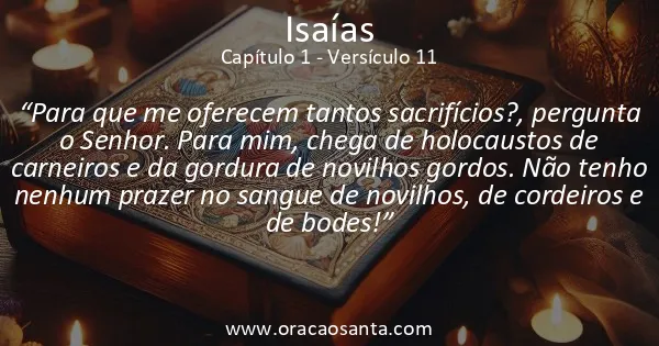 Isaías 1:11