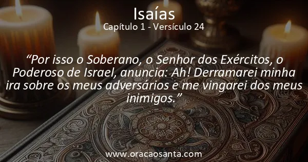 Isaías 1:24