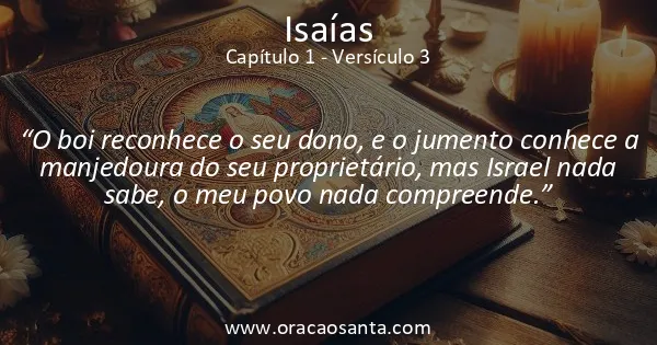 Isaías 1:3