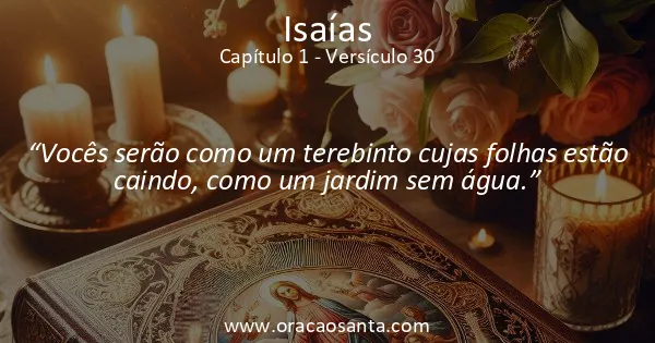 Isaías 1:30