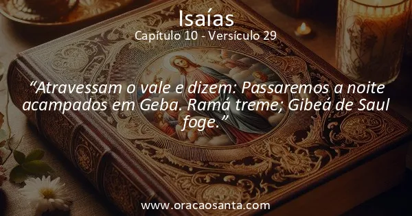 Isaías 10:29